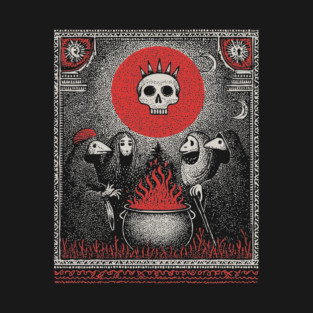 Occult Cauldron - The Coven's Sacred Brew T-Shirt
