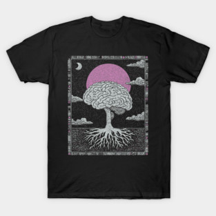 Surreal Anatomy - The Cerebral Tree of Consciousness T-Shirt