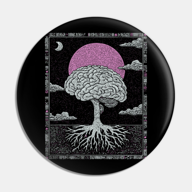 Surreal Anatomy - The Cerebral Tree of Consciousness Pin by TuncGK
