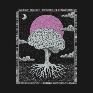 Surreal Anatomy - The Cerebral Tree of Consciousness T-Shirt