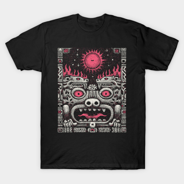 Infernal Cerberus - The Hellgate Sigil T-Shirt by TuncGK