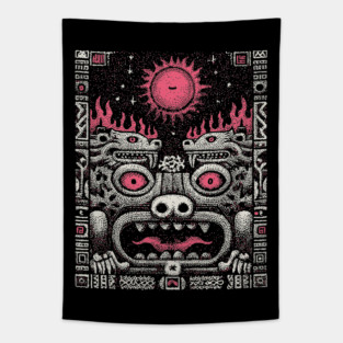 Infernal Cerberus - The Hellgate Sigil Tapestry