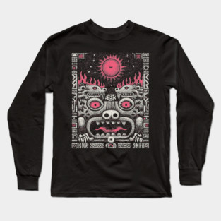 Infernal Cerberus - The Hellgate Sigil Long Sleeve T-Shirt
