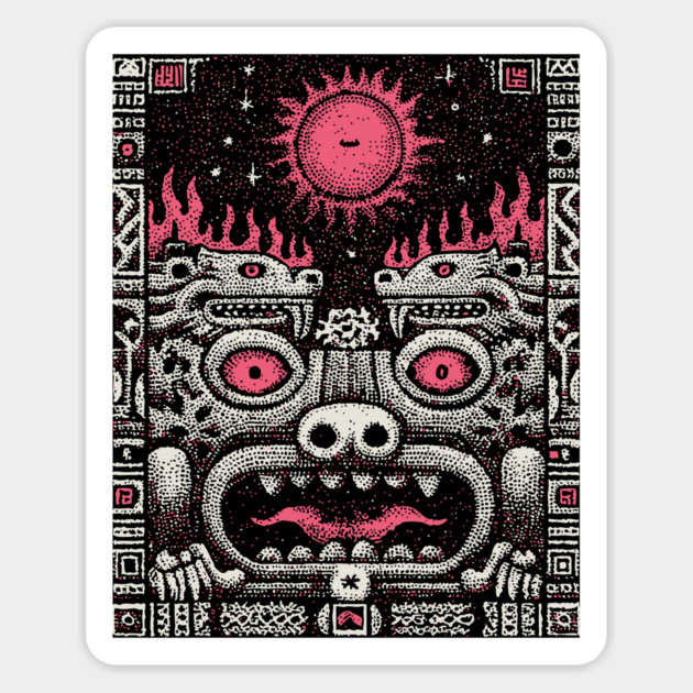 Infernal Cerberus - The Hellgate Sigil Magnet by TuncGK