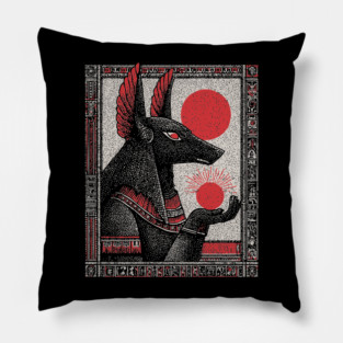 Esoteric Anubis - The Jackal God of the Afterlife Pillow