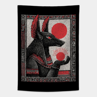 Esoteric Anubis - The Jackal God of the Afterlife Tapestry