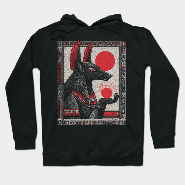 Esoteric Anubis - The Jackal God of the Afterlife Hoodie by TuncGK