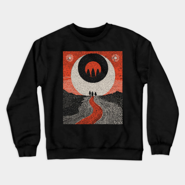 Witch Coven - The Midnight Samhain Ritual Crewneck Sweatshirt by TuncGK