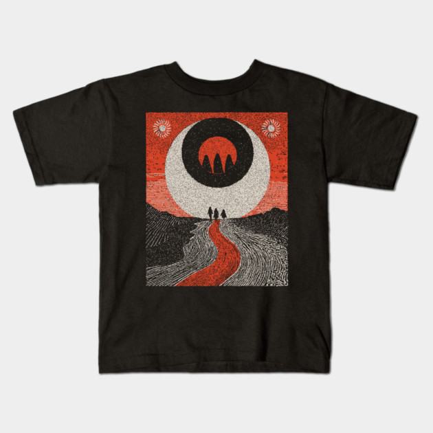 Witch Coven - The Midnight Samhain Ritual Kids T-Shirt by TuncGK