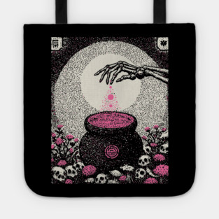 Occult Elixir - The Alchemist's Crimson Brew Tote