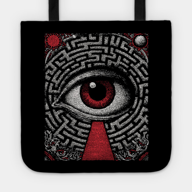 Surreal Eye - The Path of Introspection Tote by TuncGK