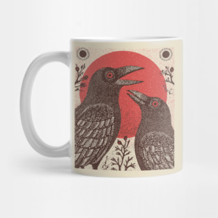 Norse Mythology - Huginn and Muninn, Odin's Ravens Mug
