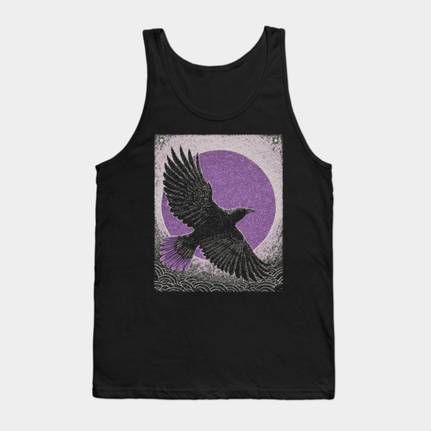 Occult Raven - The Messenger of Secrets Tank Top by TuncGK