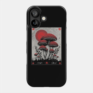 Celestial Fungi - The Lunar Harvest Phone Case
