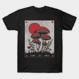 Celestial Fungi - The Lunar Harvest T-Shirt
