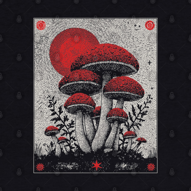 Celestial Fungi - The Lunar Harvest by TuncGK