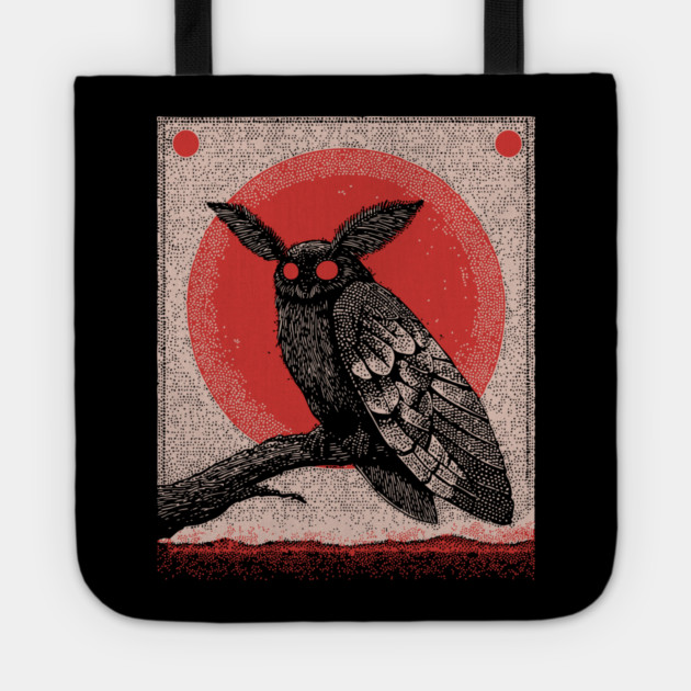Cryptid Mothman - The Harbinger of Doom Tote by TuncGK