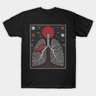 Surreal Anatomy - The Cage of Breath T-Shirt
