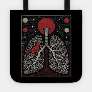 Surreal Anatomy - The Cage of Breath Tote