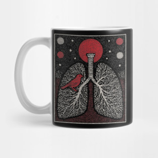 Surreal Anatomy - The Cage of Breath Mug