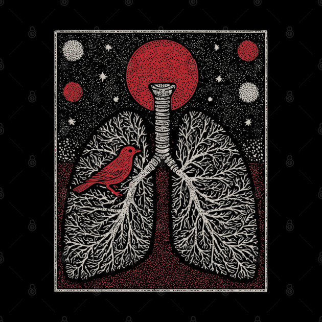 Surreal Anatomy - The Cage of Breath by TuncGK