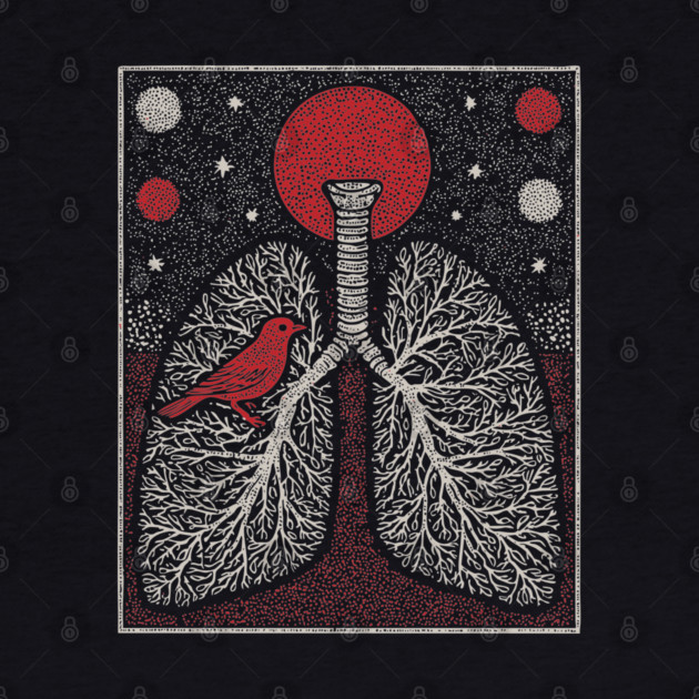 Surreal Anatomy - The Cage of Breath by TuncGK