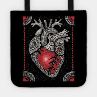 Gothic Anatomy - The Heart's Secret Lock Tote