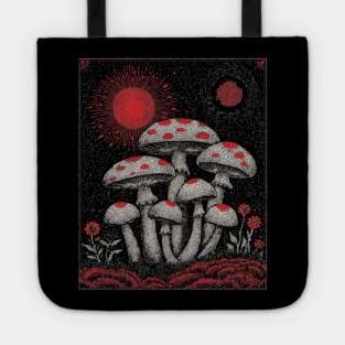 Witchy Mushrooms - Fungi of the Enchanted Forest Tote