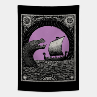 Viking Saga - The Voyage and the Sea Serpent Tapestry
