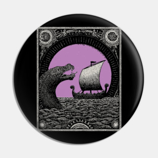 Viking Saga - The Voyage and the Sea Serpent Pin