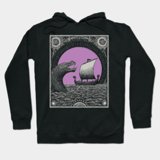Viking Saga - The Voyage and the Sea Serpent Hoodie