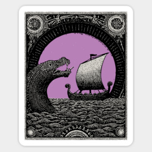 Viking Saga - The Voyage and the Sea Serpent Sticker