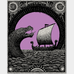 Viking Saga - The Voyage and the Sea Serpent Posters and Art