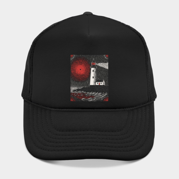 Gothic Lighthouse - The Crimson Beacon by TuncGK