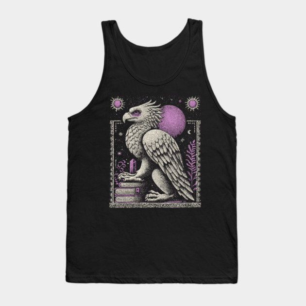 Mythical Griffin - The Guardian of Ancient Lore Tank Top by TuncGK