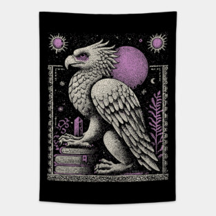 Mythical Griffin - The Guardian of Ancient Lore Tapestry