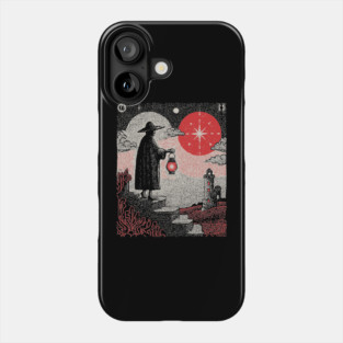 Tarot Hermit - The Seeker of Inner Light Phone Case