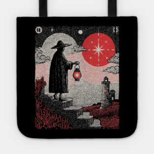 Tarot Hermit - The Seeker of Inner Light Tote