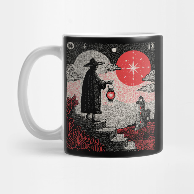 Tarot Hermit - The Seeker of Inner Light by TuncGK