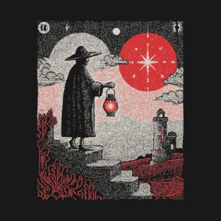 Tarot Hermit - The Seeker of Inner Light T-Shirt