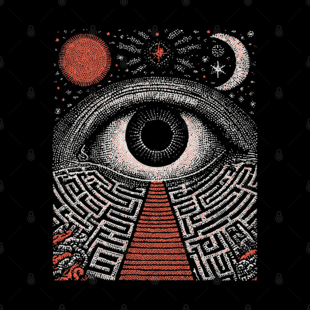 Surreal Eye - The Labyrinth of Consciousness by TuncGK