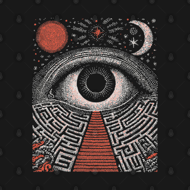 Surreal Eye - The Labyrinth of Consciousness by TuncGK