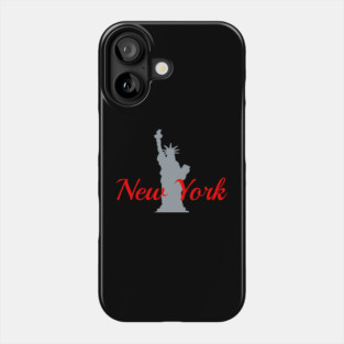 New York Liberty Collection – Retro City Classic Phone Case