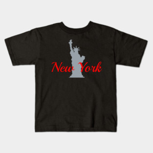 New York Liberty Collection – Retro City Classic Kids T-Shirt