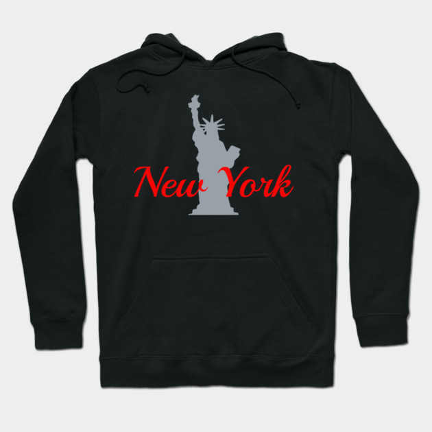 New York Liberty Collection – Retro City Classic Hoodie by DonWillisJrArt