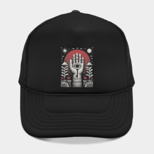 Esoteric Hamsa - The Key to Divine Protection Hat