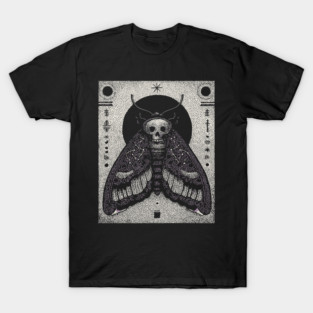 Gothic Hawkmoth - The Occult Messenger T-Shirt
