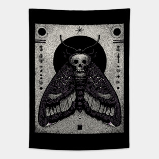 Gothic Hawkmoth - The Occult Messenger Tapestry
