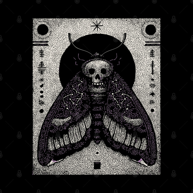 Gothic Hawkmoth - The Occult Messenger by TuncGK