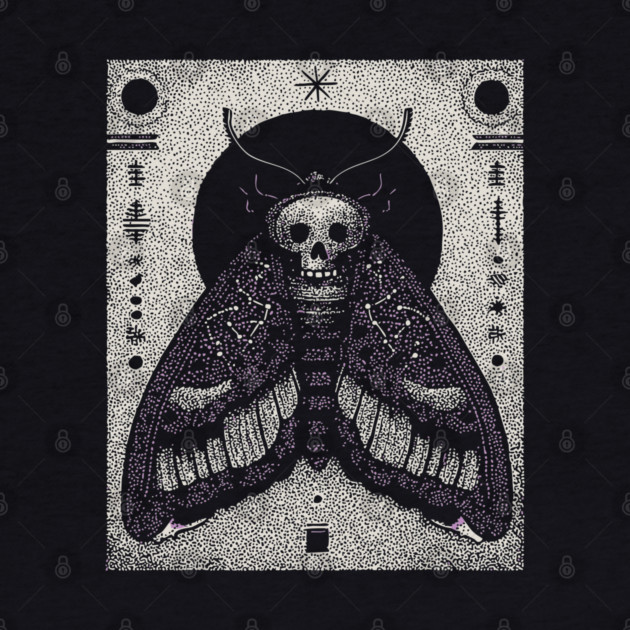 Gothic Hawkmoth - The Occult Messenger by TuncGK
